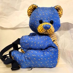 salvatore ferragamo silk teddy bear